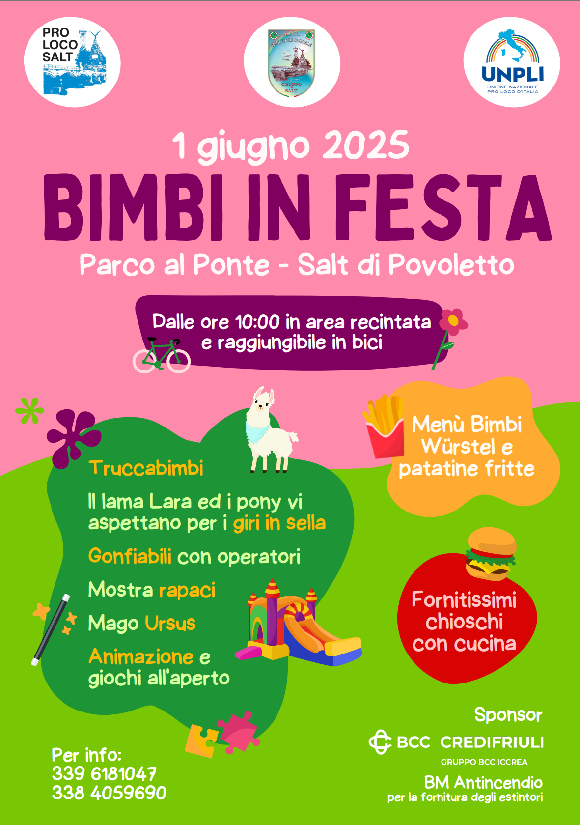Locandina Bimbi in Festa